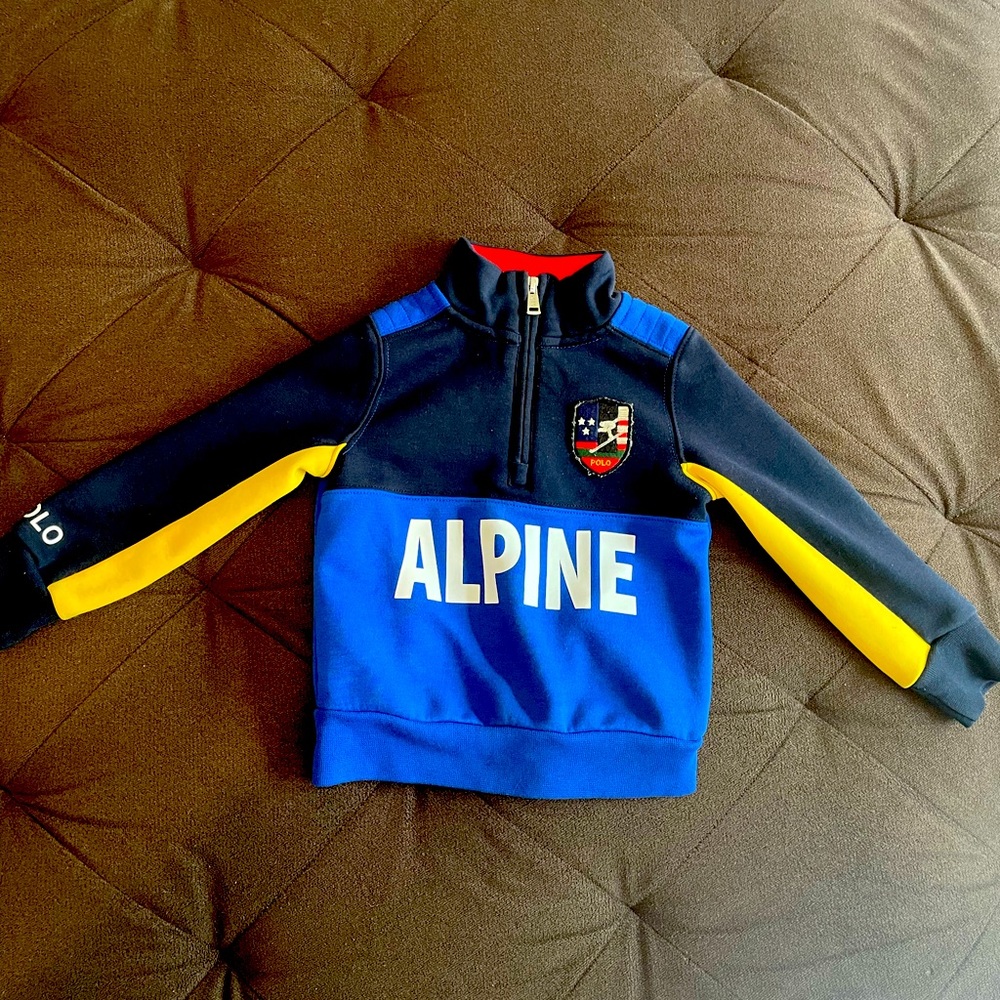 Toddler Polo Sweatshirt